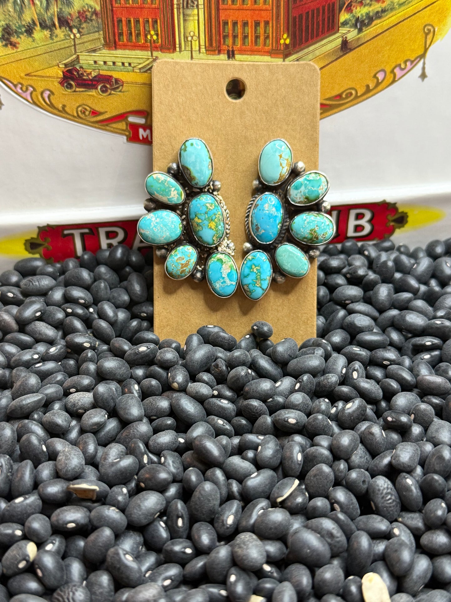 Sonoran Half Cluster Earrings