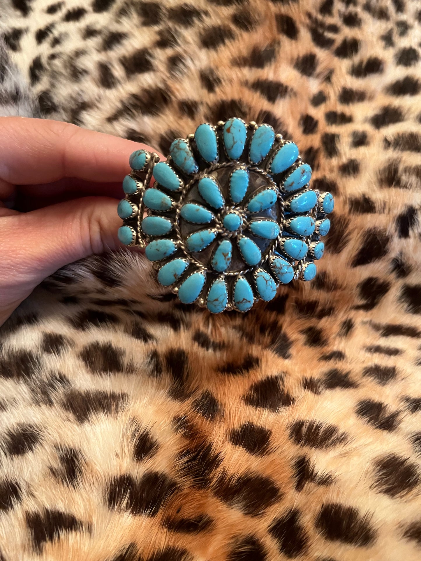 Large Turquoise Cuff