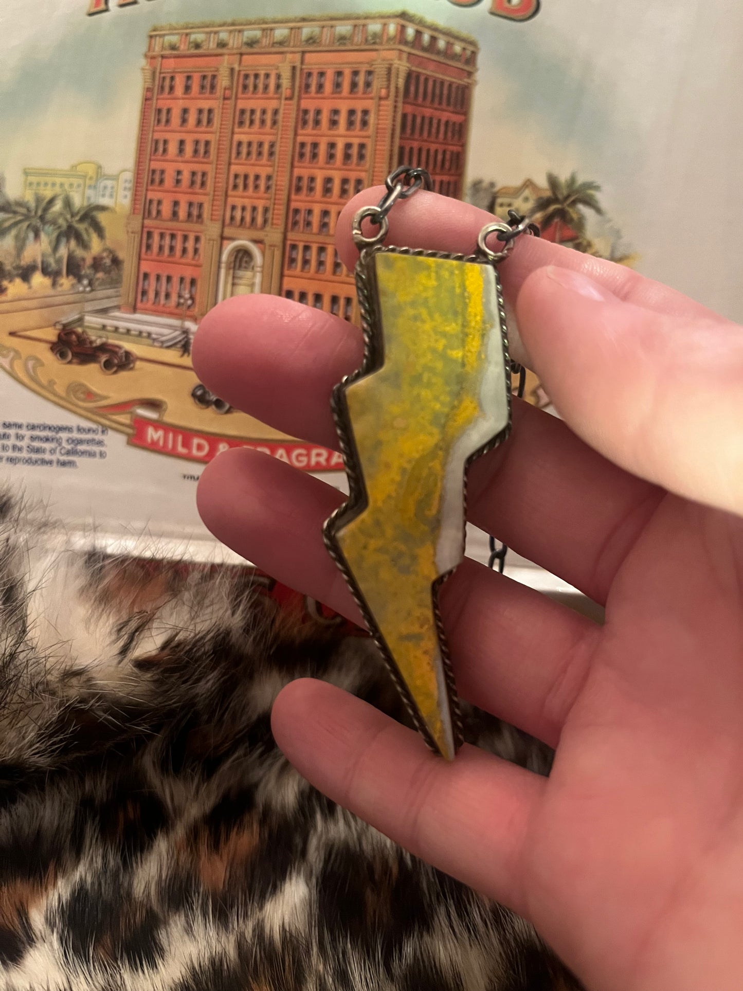Bumblebee Jasper Lightening Bolt