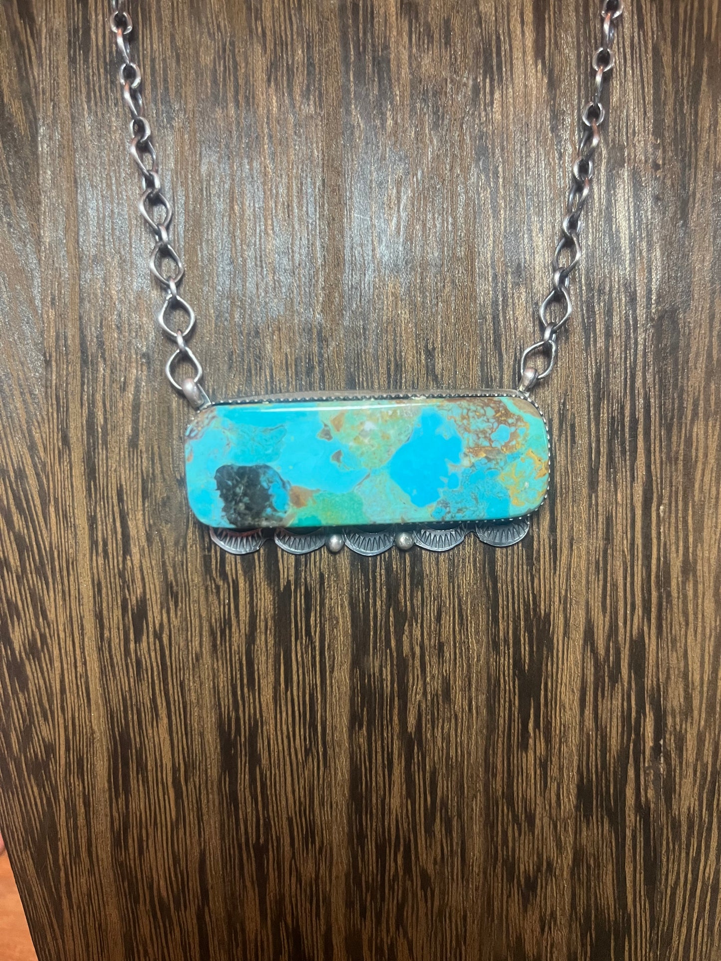 Tia Large Bar Necklace