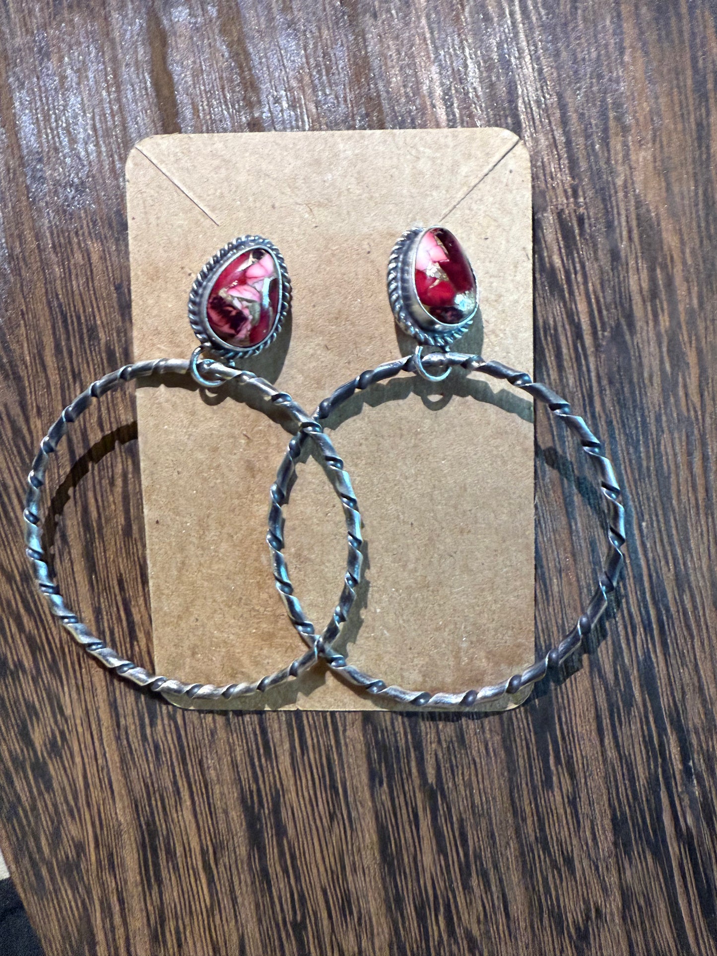 Dahlia Rose Hoops