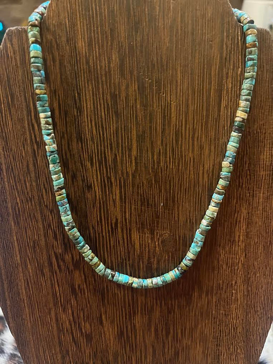 Turquoise Heshi Necklace