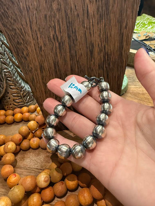 12mm Bead Bracelet