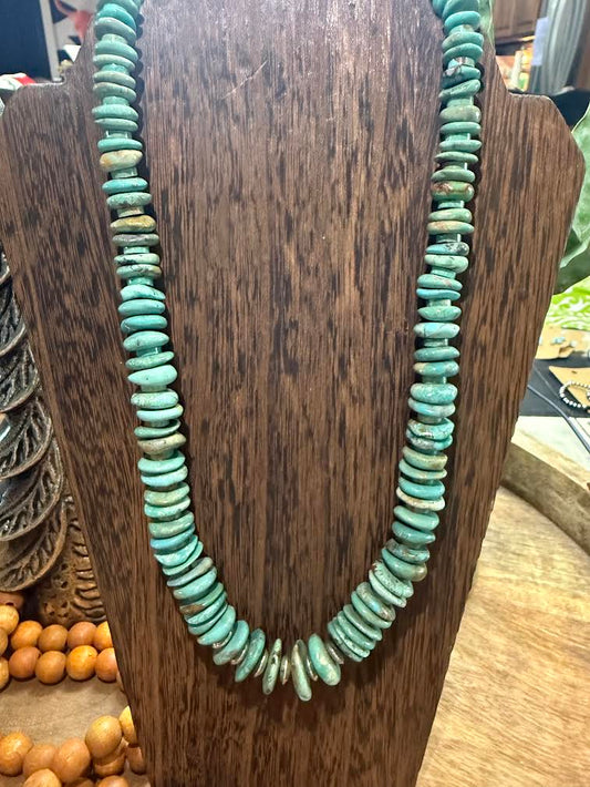 Kingman with Barrell Beads