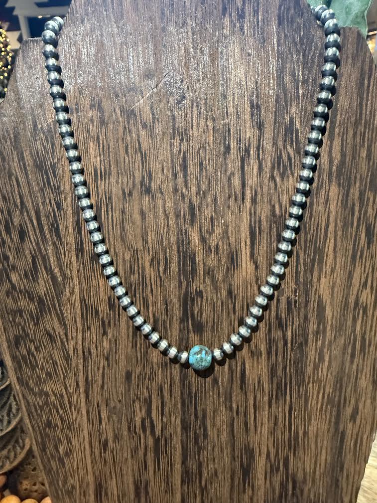 5mm & Round Turquoise Center