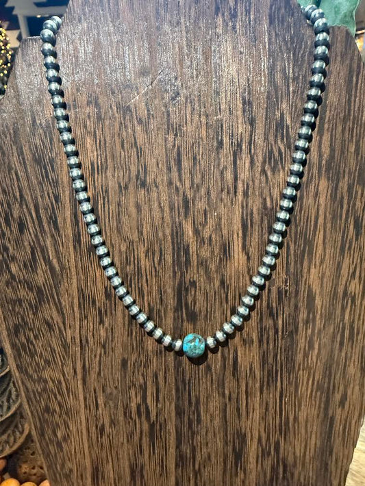 5mm & Round Turquoise Center