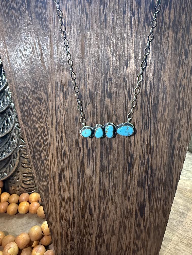 Kingman Stick Person Necklace