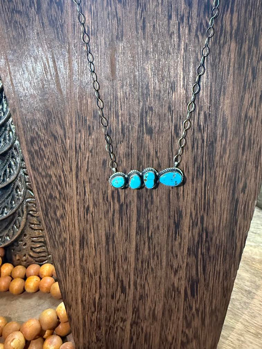 Kingman Stick Person Necklace