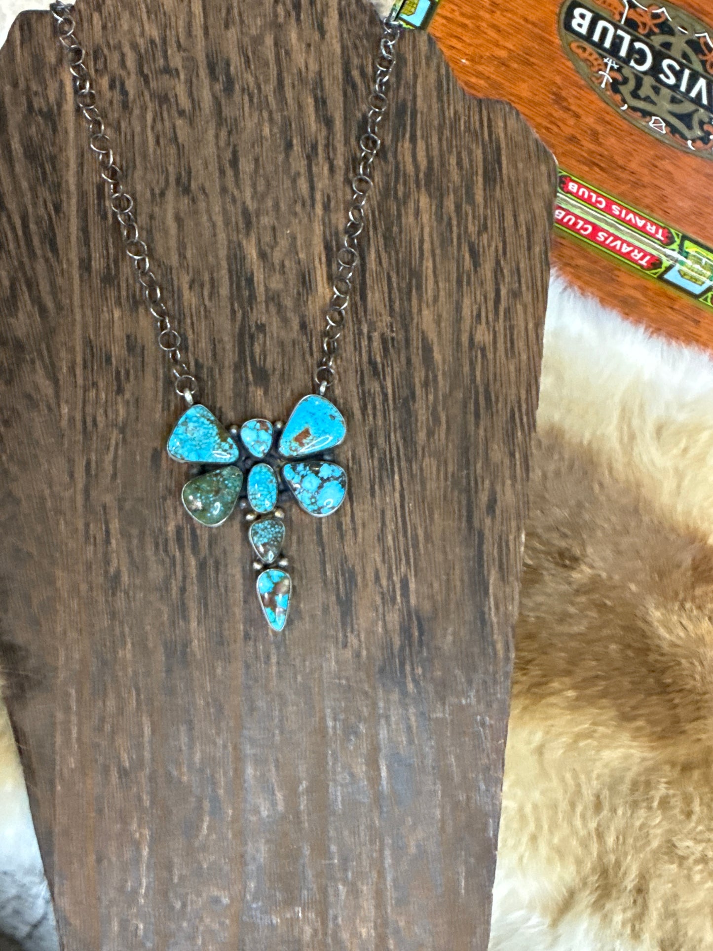 Dragonfly Multi Turquoise Necklace
