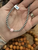 Pink Conch 4mm Bracelet