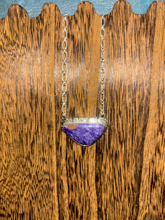 Purple Charoite Necklace