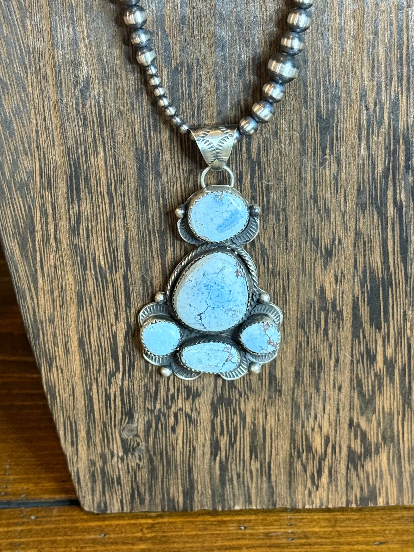 Golden Hills Paw Pendant