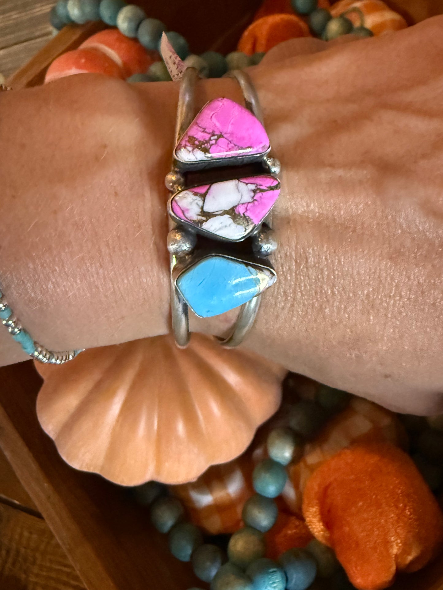 Cotton Candy Cuff