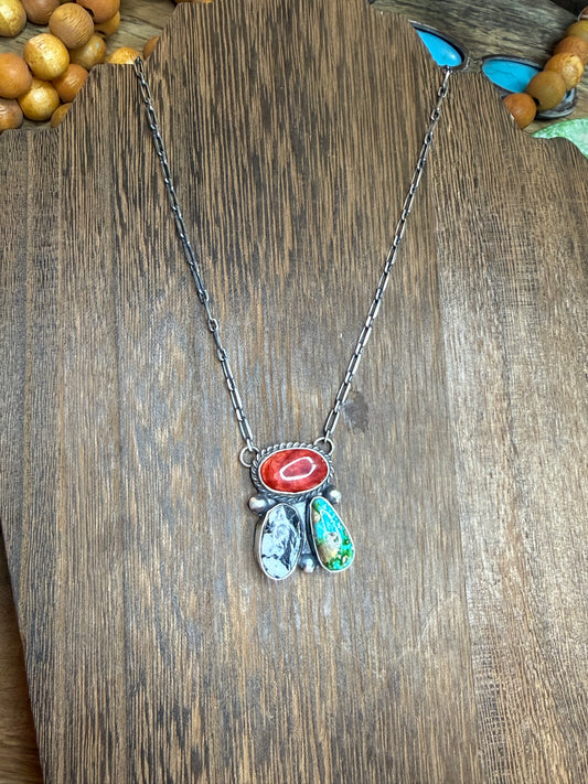 3 Stone Necklace
