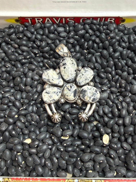 White Buffalo Naja Pendant