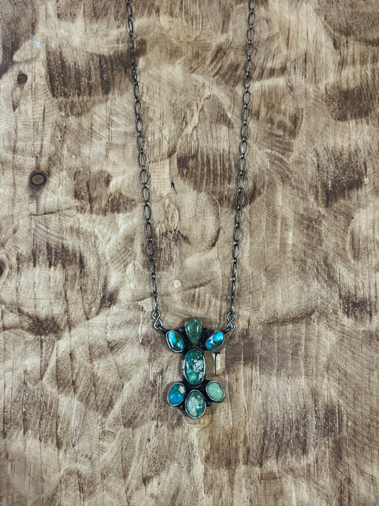 Sterling Silver Sonoran Gold Necklace