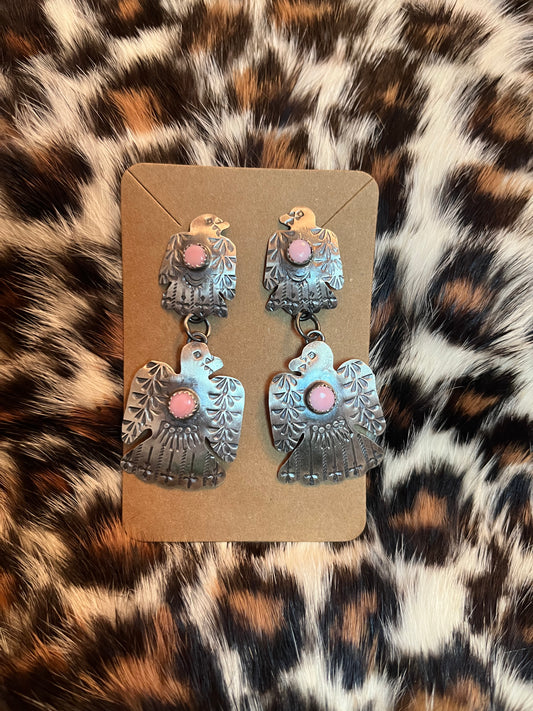 PInk Thunderbird Dangle