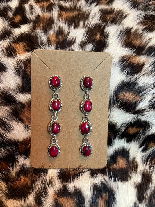 Dahlia Rose Earrings