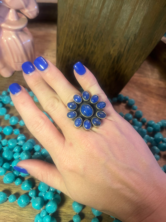 Blue Lapis Ring