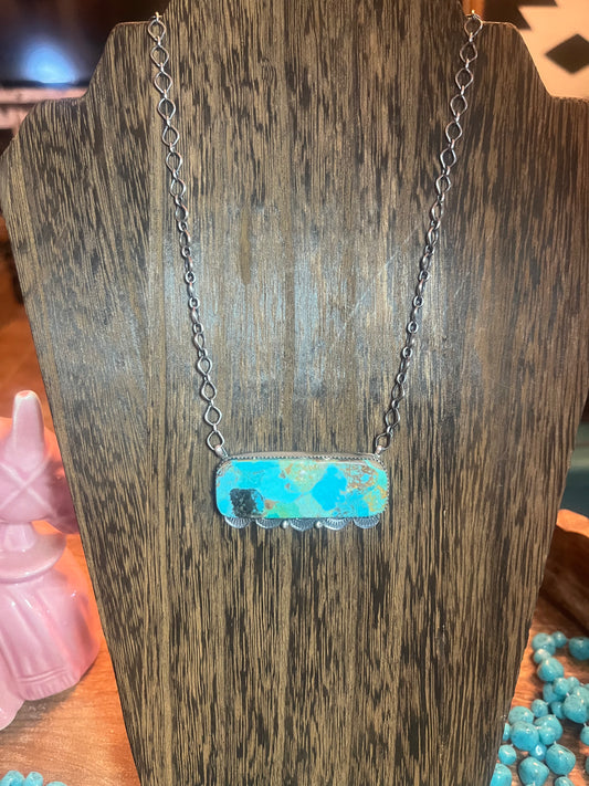 Tia Large Bar Necklace