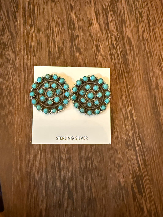 Kingman Round Earrings