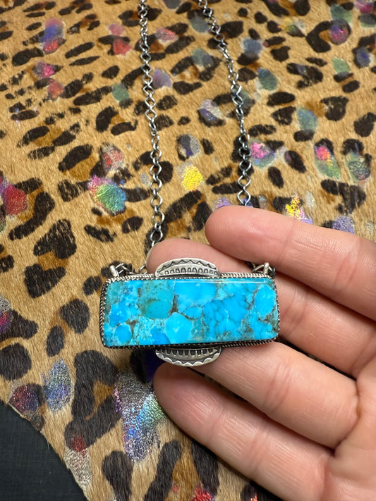 Kingman Slab Necklace