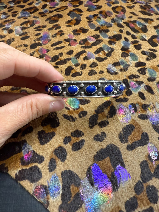 Dark Lapis Cuff