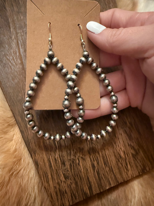 Large Oval Hoops